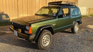 Jeep Cherokee XJ up country package walk around