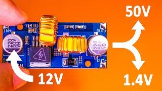Как работает повышающе/понижающие ПРЕОБРАЗОВАТЕЛЬ напряжения? SEPIC схема Самое понятное объяснение!