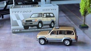 New Diecast brand is very good! Masdi Toyota Land Cruiser LC80 1994. Unboxing Review!