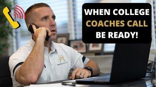 Top Questions College Coaches Will Ask (Top 5)