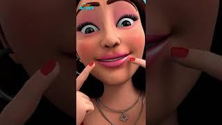 ਅੱਖਾਂ ਅਤੇ ਨੱਕ #rhymes #youtube #nurseryrhymes #shorts #punjabi #childrens #kids #cartoon