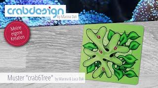 crabdesign Tutorial 32: Muster "crab6Tree" zeichnen - by Marina Dali