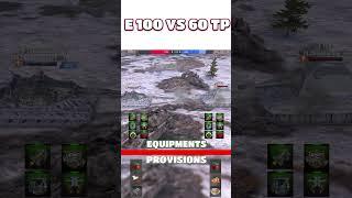 E 100 VS 60 TP wot blitz  #shorts #wotblitz #wot #wt