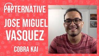 Jose Miguel Vasquez talks about playing Principal Lopez in Cobra Kai, his family YT Channel