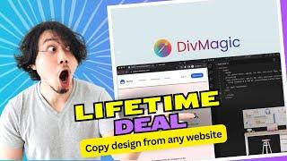 DivMagic I Copy design from any website, copy code of any web element with one click