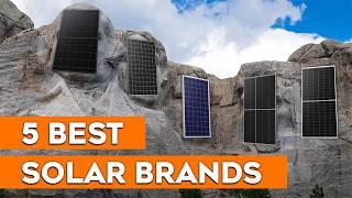 What are Top 5 solar panel companies?