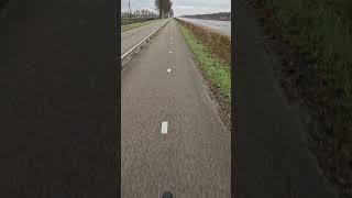 Op de Stromer ST1 48 km/u Fietsen met Windkracht 6 #speedpedelec #stromer #st1 #speedbike