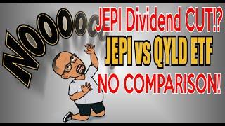 JEPI ETF Review | Dividend Cut?! | JEPI vs QYLD | No Comparison | JEPI on M1 Finance!