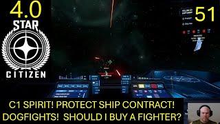 Star Citizen 4.0 - C1 Spirit - Dogfighting...should I buy a fighter?