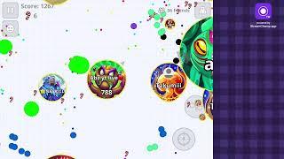 Agar.io live with (spidey)(Abz yt)