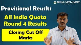 Results Released for AIQ Stray Round -  Cut Off Marks for Govt and Deemed Universities