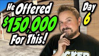 He offered me $150,000... what should I do? Day 6 at the "Million Dollar Train Locker" gets exciting