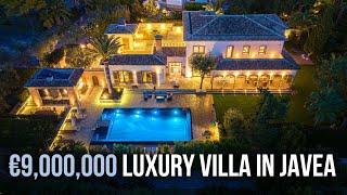 €9 Million Luxury Villa in Javea | International Property Tour