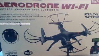 Aerodrone WiFi from Tech Toyz unboxing Review 1st thoughts