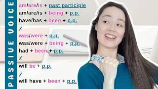 THE PASSIVE VOICE in English | with LOTS of examples!