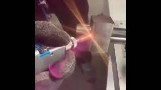 How to make a laser welding with nitrogen