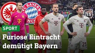 Highlights: Eintracht Frankfurt - Bayern München 5:1 I Bundesliga 14. Spieltag I hessenschau