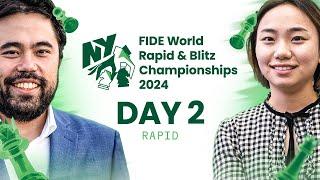 FIDE World Rapid Championship 2024 | Will Alice, Murzin, Danya Hold Their Lead? | Rds 6-9