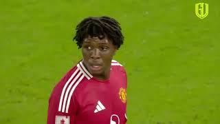 Patrick Dorgu  AMAZING Debut for man united vs Leicester