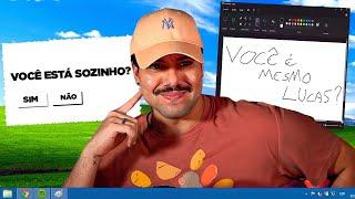 Esse jogo invadiu meu PC e ficou me fazendo perguntas estranhas