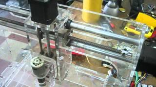 CNC stepper motor test