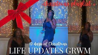 Life Update GRWM : let’s vibe *Christmas music* EP 2 (Updated Makeup Routine)