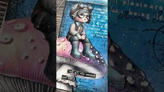 oxide sprays and inks | art journal inspiration