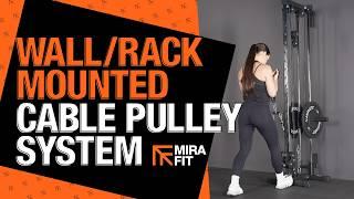 Mirafit Wall/Rack Mounted Cable Pulley System