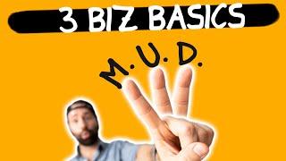 3 Biz Basics: Mission ▶ Users ▶ Design Thinking