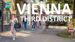 Vienna Walk In The Third District, June 2024 | 4K HDR