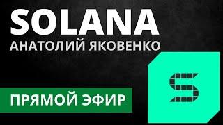 AMA c проектом Solana (CEO, Анатолий Яковенко) - Прямой Эфир