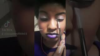 Purple Pastel Goth Makeup Tutorial #pastelgoth #makeup #pastelgothmakeuptutorial #mua #fyp #viral