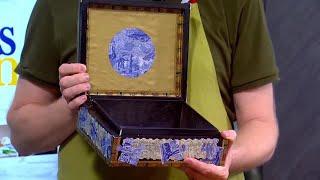 Make a decoupage treasure box to hold family memories