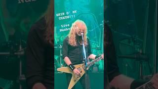 SKIN O' MY TEETH! Megadeth playing this classic song from Countdown to Extinction live in Nashville