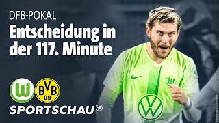 VfL Wolfsburg - Borussia Dortmund Highlights DFB-Pokal, 2. Runde | Sportschau Fußball