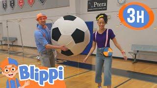 Blippi & Meekah Learn New Sports | @Blippi - Educational Videos for Kids | Learning for Kids