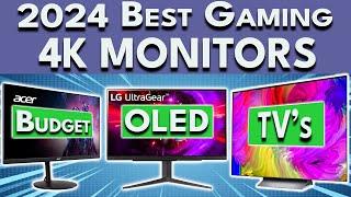 Best 4K Gaming Monitor 2024 - Budget, OLED & TV 4K Gaming Monitors