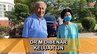 Dr Mahathir dibenar keluar IJN selepas dua minggu terima rawatan