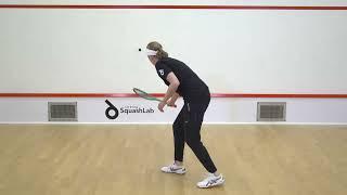 Beginner Level 1 - Ball bouncing exercise with Pro Squash coach Liz Irving