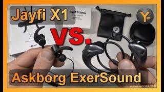 Bluetooth Ohrhörer: Jayfi X1 vs. Askborg ExerSound