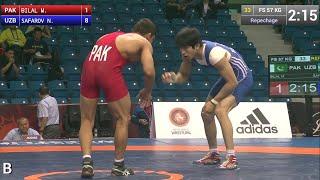 Repechage:  Nodirjon SAFAROV (UZB) df. Muhammad BILAL (PAK), 10-3