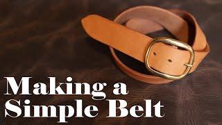 How to Make a Simple Belt