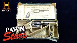 Pawn Stars Do America: SUPER RARE 1800s Revolver Sells For Over $2,000! (Season 1)