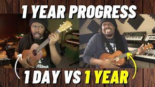 My Ukulele Progress After 1 Year (Beat Maker Version)