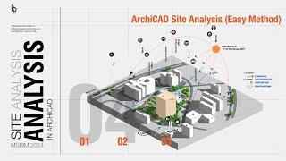 ArchiCAD Site Analysis Diagram Presentation (Best Method)