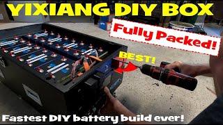 We loaded-up the Yixiang DIY Battery Box. Unbelievable fast DIY build process, best case right now?