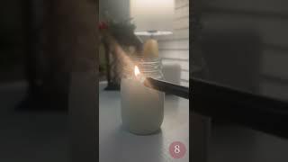 Homemade Candle  (Day 8) - Blissful Edits ( #asmr #short #viralshorts #trendingshorts #taylorswift )