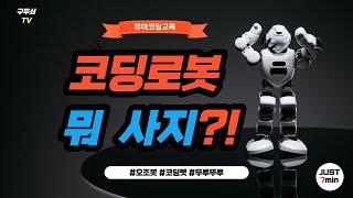 요즘 교육 필수!! 코딩로봇 뭐사지? 3종리뷰