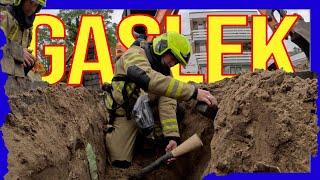 Gas leak - VOLUNTEERS DUTCH FIREFIGHTERS -