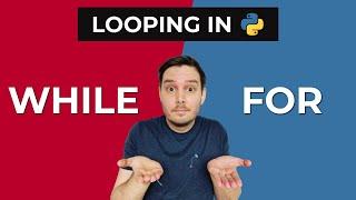 Should You Use FOR Or WHILE Loop In Python?  3 Better Options!!